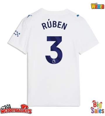 Manchester City Ruben Dias #3 Replica Third Stadium Shirt for Women 2026-27 Short Sleeve